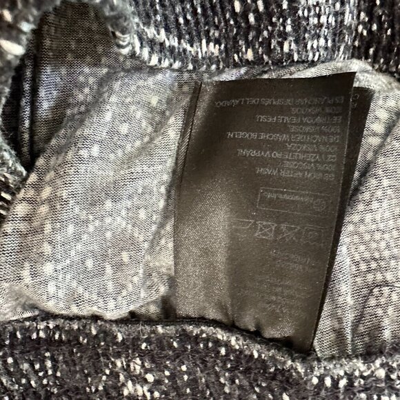 H&M Basic Line Boho Print Navy SOft Knit Joggers Size Large - Picture 9 of 9